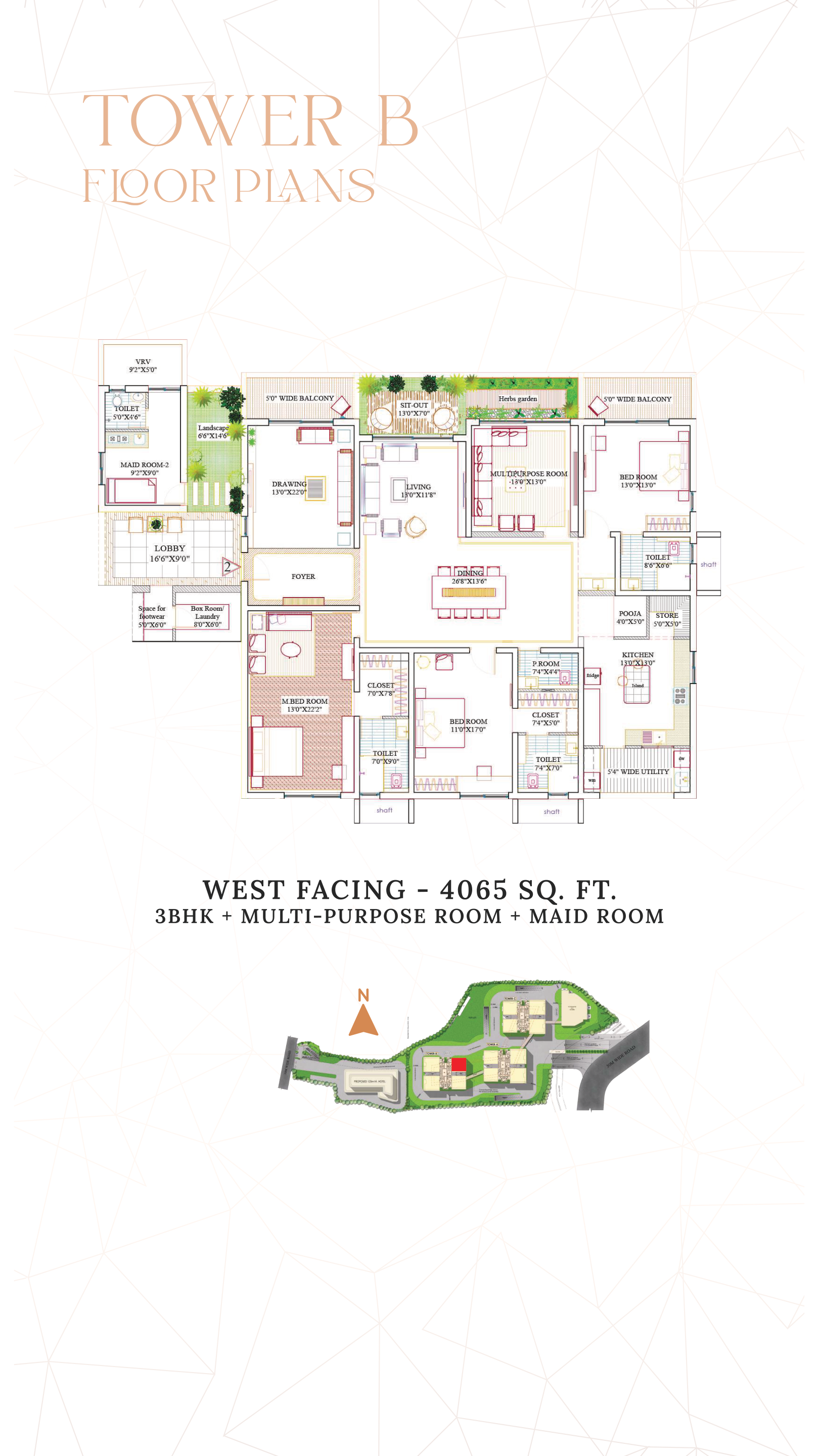 Encanto 4 BHK 4,955 sq ft