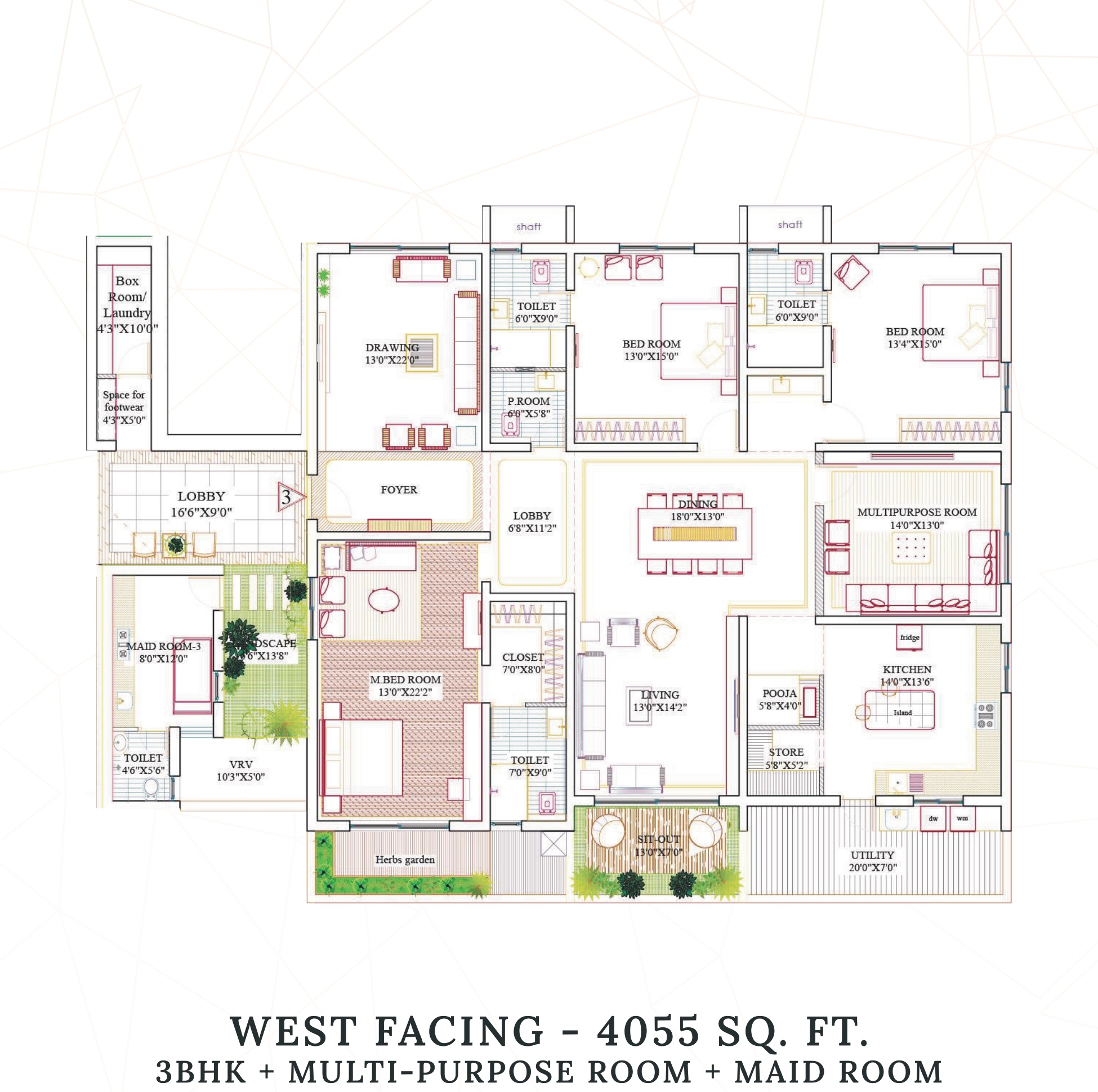 Selected floor plan